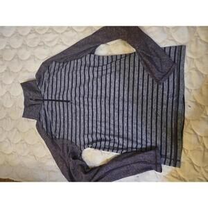 Lululemon Striped Half-Zip shirt size 8